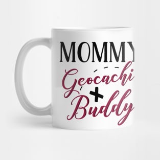 Geocaching Mom and Baby Matching T-shirts Gift Mug